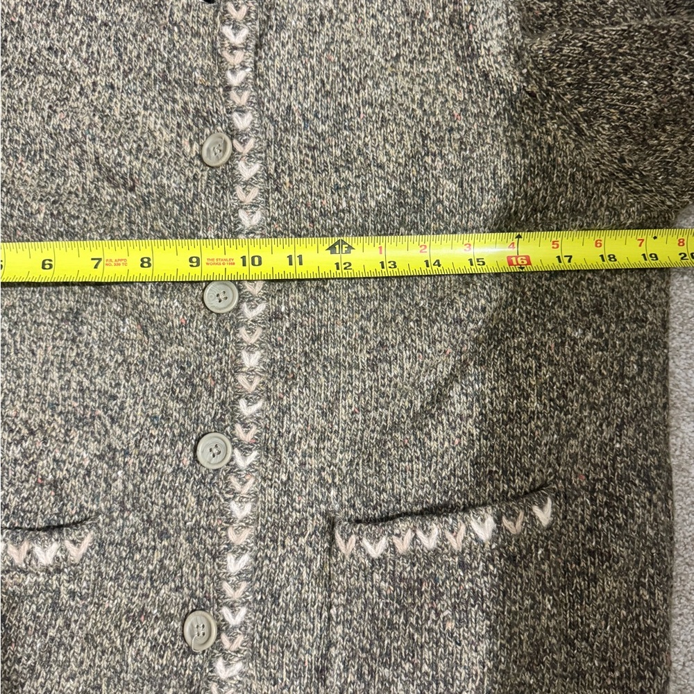 Woolrich Women's Vintage Wool Blend Cardigan Size Medium - Picture 9 of 10